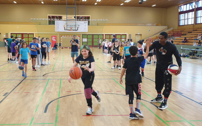 20220517_172108 Harlem Globetrotters trainieren mit dem FTSC